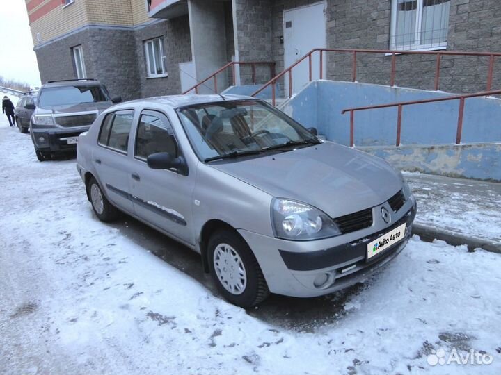 Renault Symbol 1.4 МТ, 2005, 270 000 км