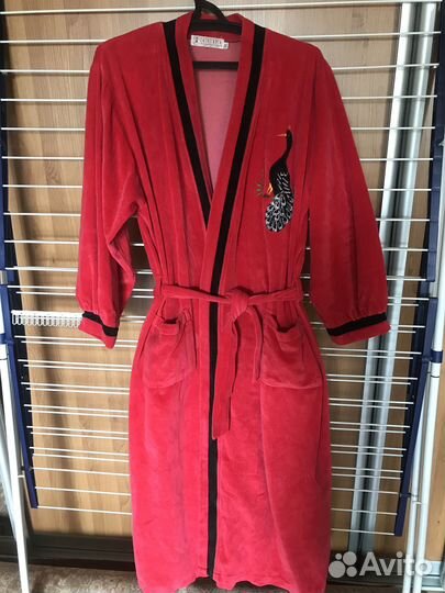 Халат махровый женский