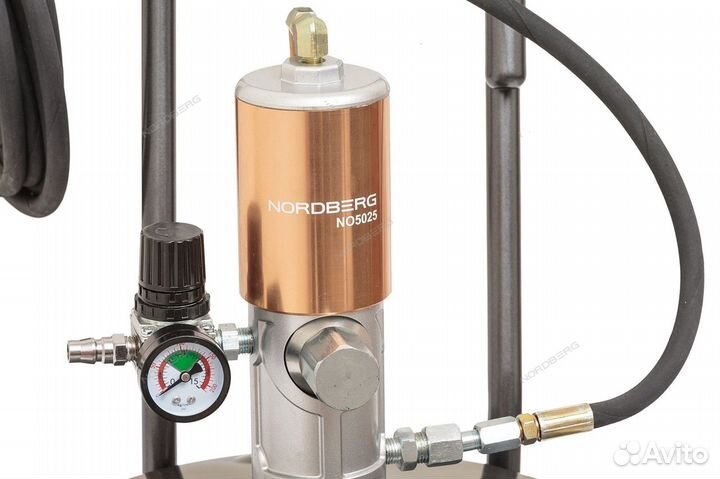 Установка для раздачи густой смазки из бочек