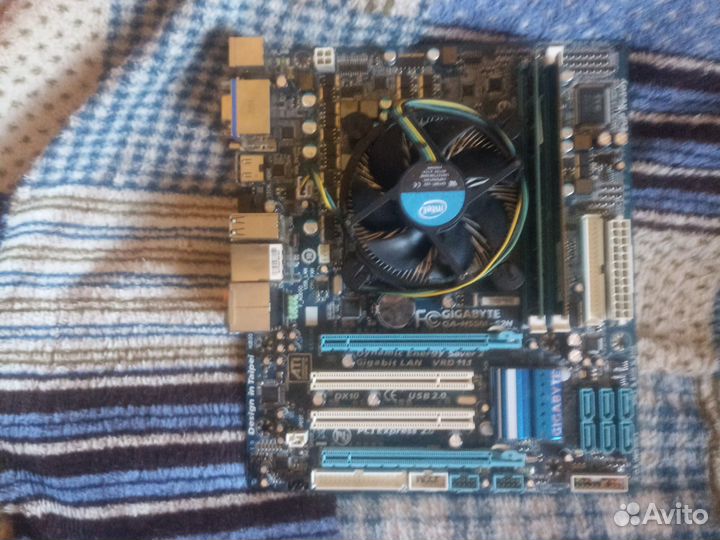 Комплект материнская плата процессор озу