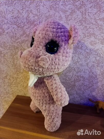 Игрушка из плюшевой пряжи