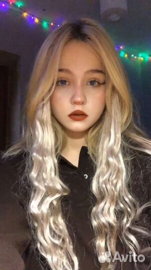 Сине-голубые цветные контактные линзы