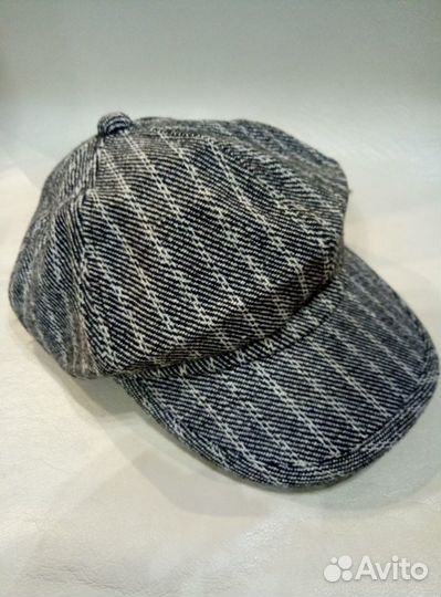 Кепка классическая серая