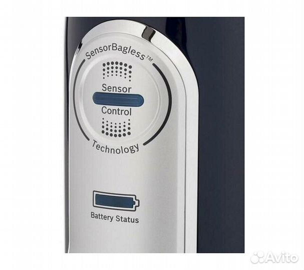 Пылесос Bosch Serie 6 BCH85N черный/синий