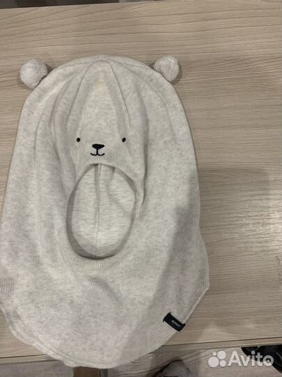 Шапка шлем для девочки 52