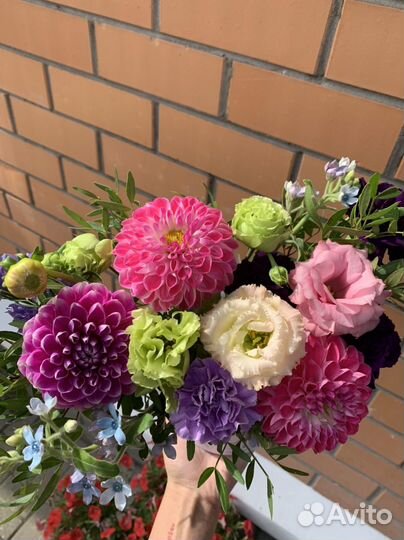 Букет цветы в коробке