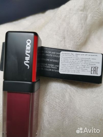 Shiseido лак блеск для губ 308