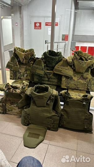 Бронежилет мох типа Ратник военный с защитой