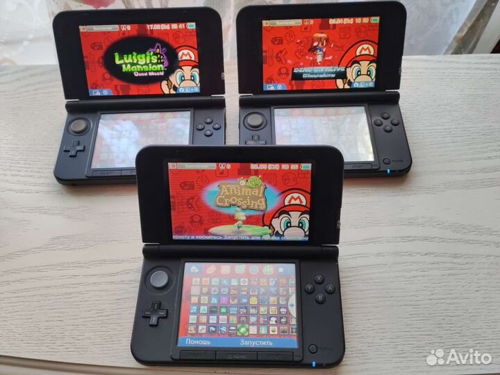 Nintendo 3DS XL прошитая