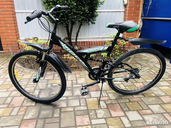 Дорожный велосипед двухподвес Lider