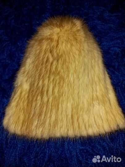 Шапка нат норковая