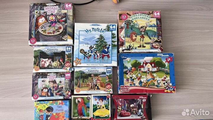 Пазлы настольная игра