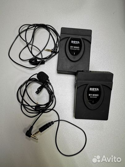Петличный микрофон boya by-wm5
