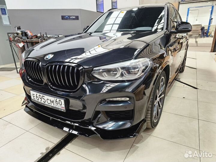 Сплиттер M performance Bmw X3 G01 X4 G02