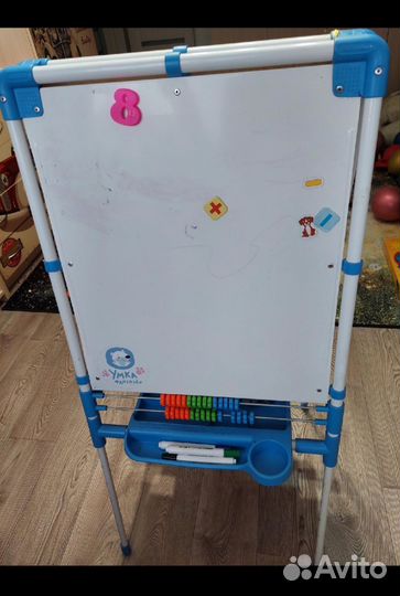 Мольберт детский двухсторонний