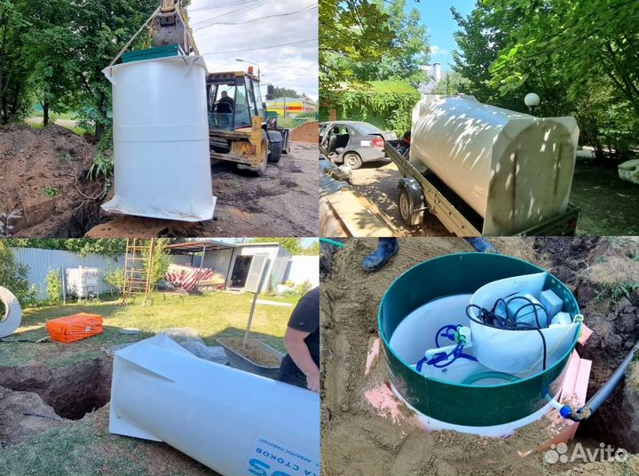 Автономная канализация Евролос / Аквалос / Кибез