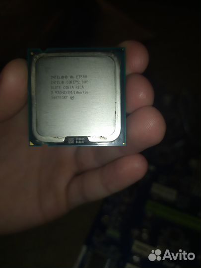 Комплект ASRock P43DE + Intel Core 2 Duo E7500