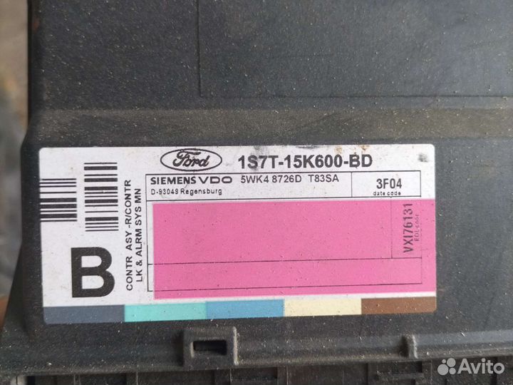 Блок управления комфортом форд фокус 1