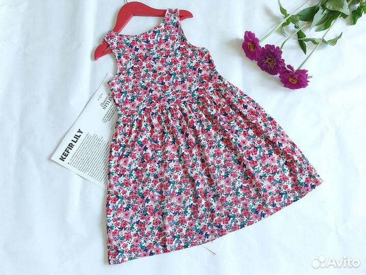 Платье hm летнее для девочки 122 128