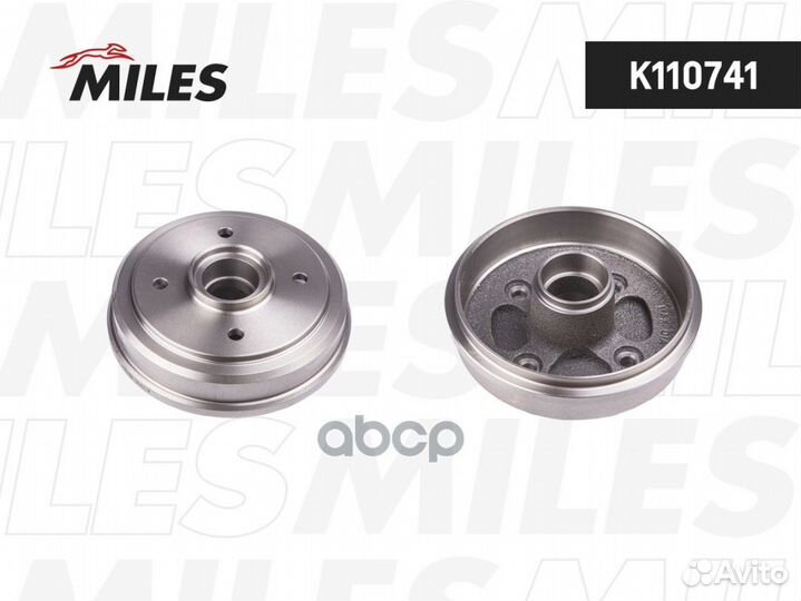 Барабан тормозной matiz k110741 Miles