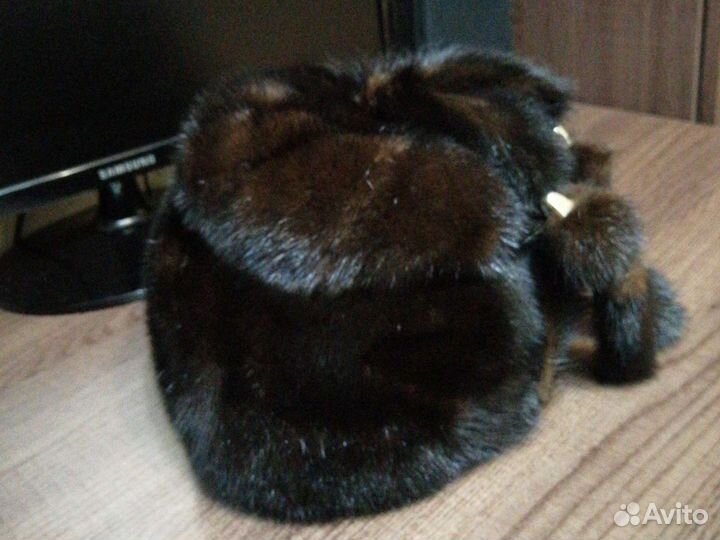 Шапка норковая женская