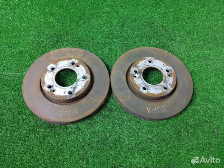 Тормозной диск Kia Ceed ED G4FA 2012