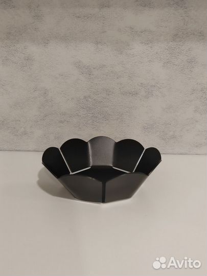 Конфетница металлическая