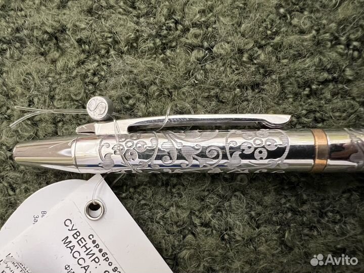 Ручка серебряная 925 проба Sokolov