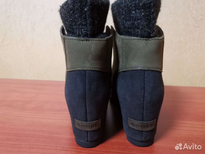 Ботильоны sorel со свитером