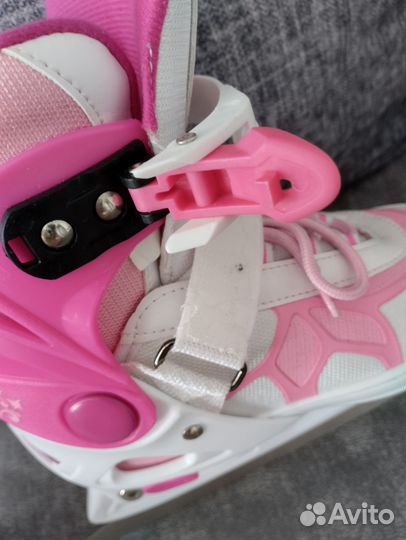 Коньки раздвижные 33-36