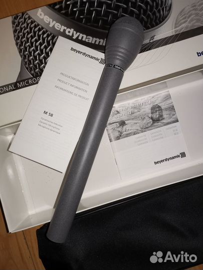 Репортерский микрофон Beyerdynamic M58