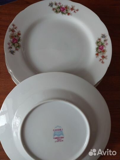 Тарелки десертные фарфоровые Япония из 60 - х