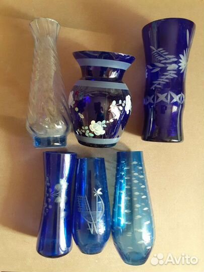 Стекло цветное СССР чсср