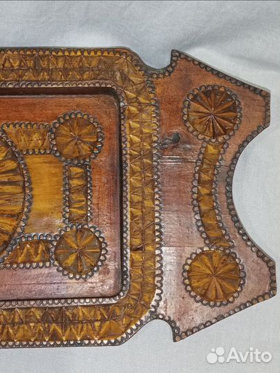 Деревянный поднос