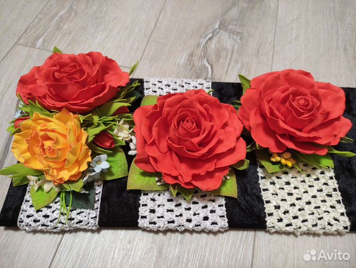 Повязки на голову, резиночки, зажимы