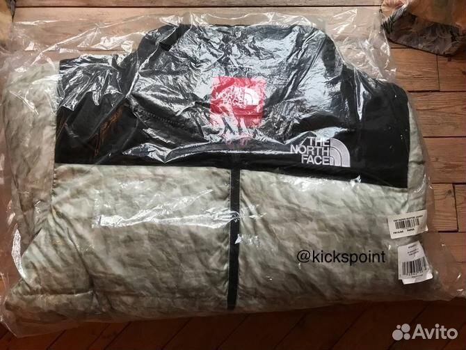 Supreme 19FW TNF Paper Nuptse Jacket