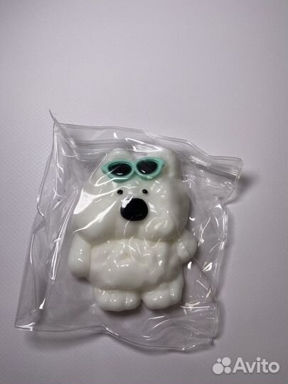 Таба сквиш собака в очках