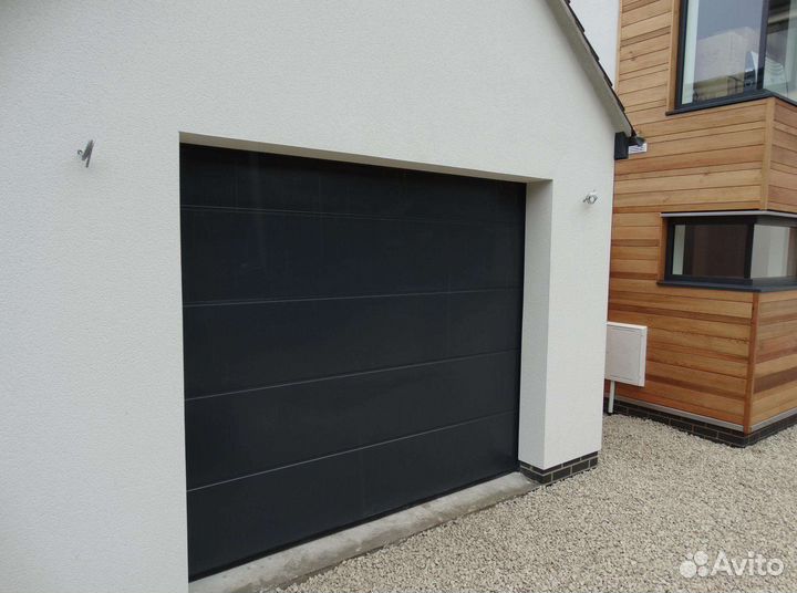Секционные гаражные и откатные уличные ворота