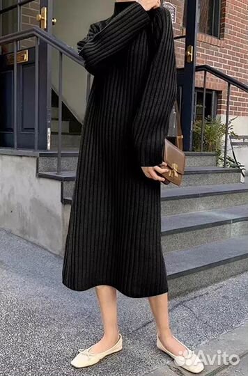 Вязаное платье «warmy»