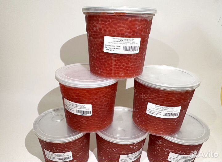 Красная икра горбуши 2023г в наличии