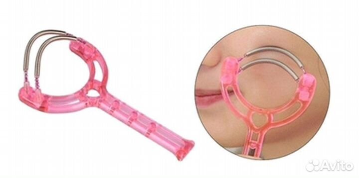 Пружинка для удаления волос на лице