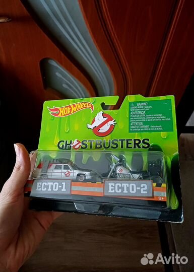 Hot Wheels 2016 Ghostbusters 2-pack редкий набор