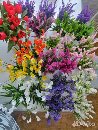 Декоративные деревья, Искуственные цветы