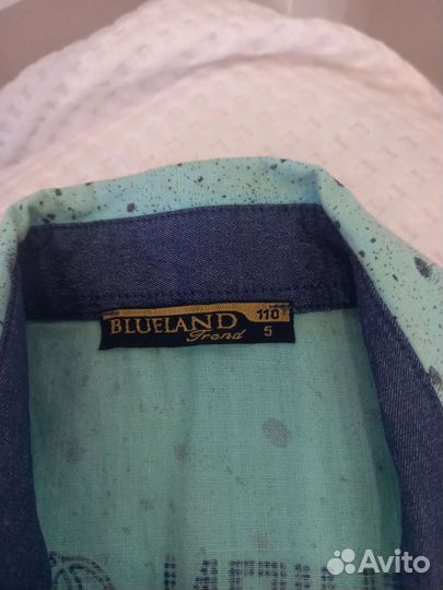 Рубашка на мальчика 110