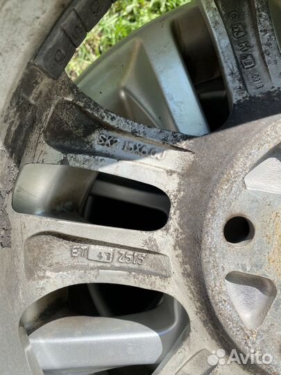 Диски на volkswagen r15