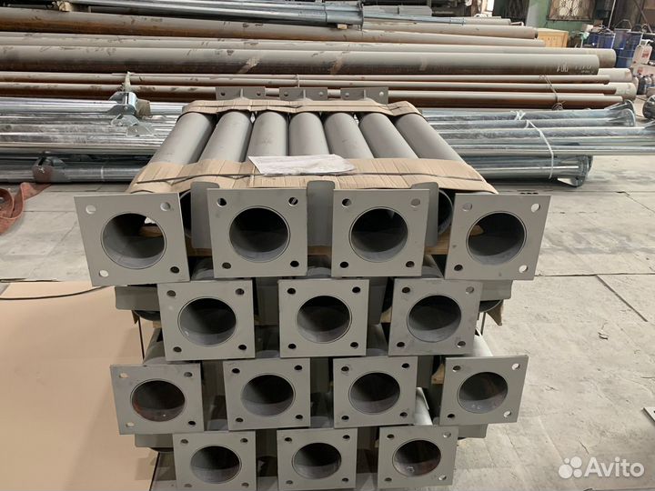 Столб освещения огк-6 оцинкованный