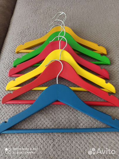 Вешалки плечики деревянные детские