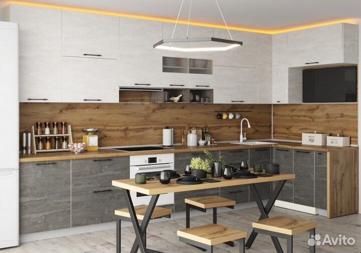 Кухня Ксения угловая 1,4*1,7