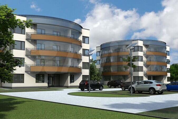 1-к. квартира, 41,3 м², 1/4 эт.