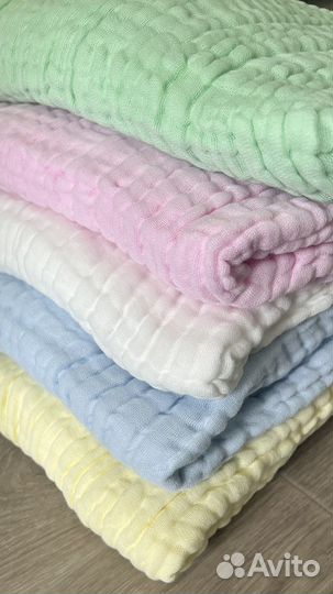 Муслиновый плед одеяло для двойни